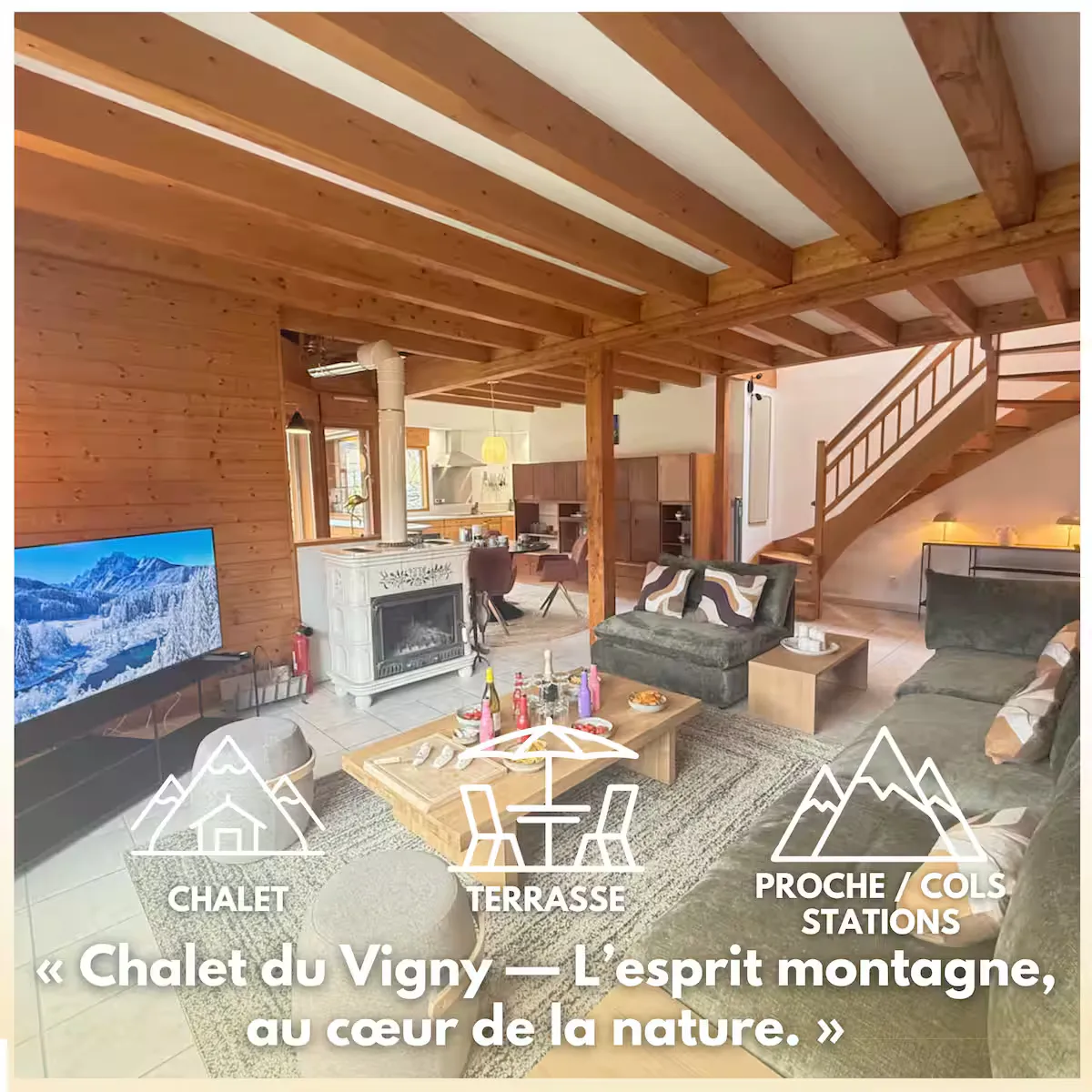 Intérieur du Chalet Du Vigny 2